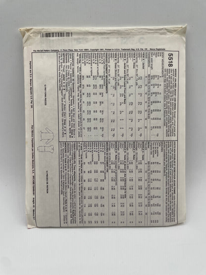 Patrón vintage original americano de vestido