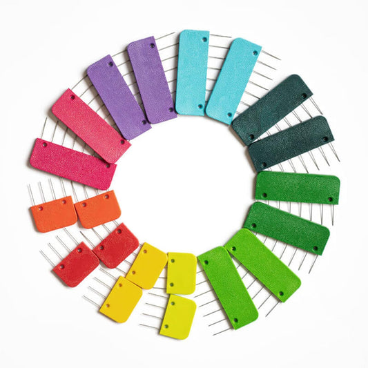 Bloqueadores para tricotar KnitPro - Color arcoiris