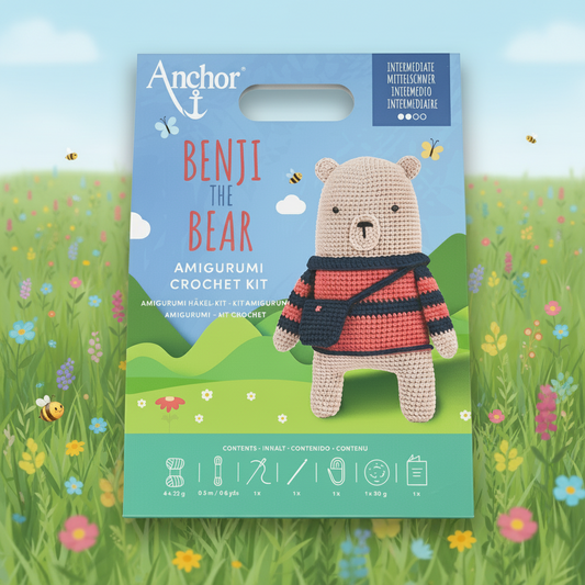 Kit amigurumi "Benji el oso" ANCHOR