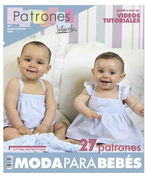 Revista Patrones infantiles Nº2 (Especial bebé) – La Crisálida