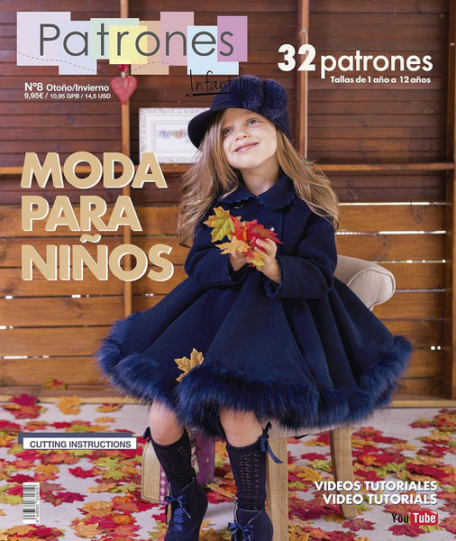 Revista Patrones infantiles Nº8 – La Crisálida