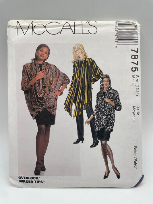 Patrón vintage original americano de blusa y pantalón