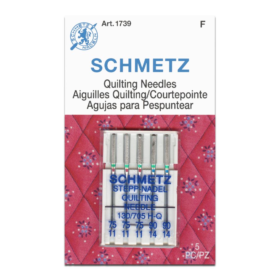 Agujas para máquina de coser "Quilting" SCHMETZ