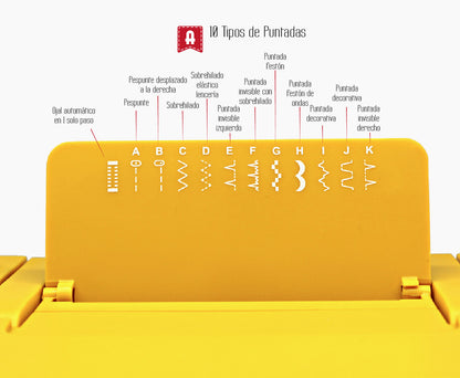 Máquina de coser doméstica Alfa Practik 5