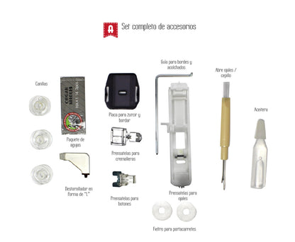 Máquina de coser doméstica Alfa Practik 5