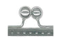 Boquilla para bolso de metal 8,5x20cm