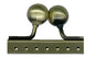 Boquilla para bolso de metal 8,5x20cm
