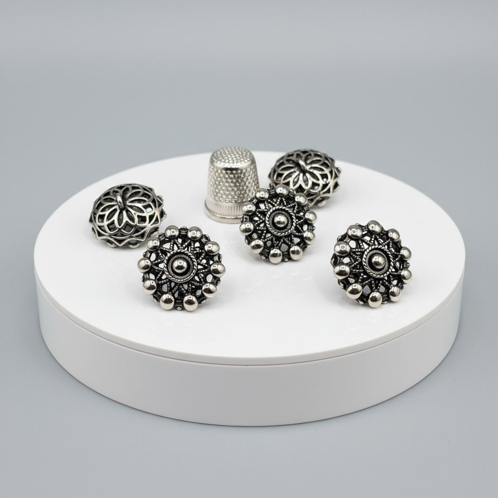 Botones charro - Diferentes tamaños