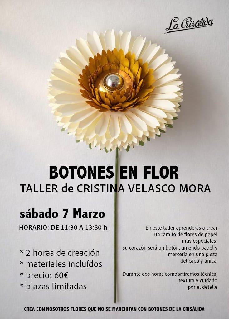 Taller BOTONES EN FLOR