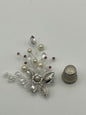 Broche con forma de ramo de flores
