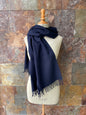 Bufanda extra ancha 100% lana en varios colores GREEN SHEEP
