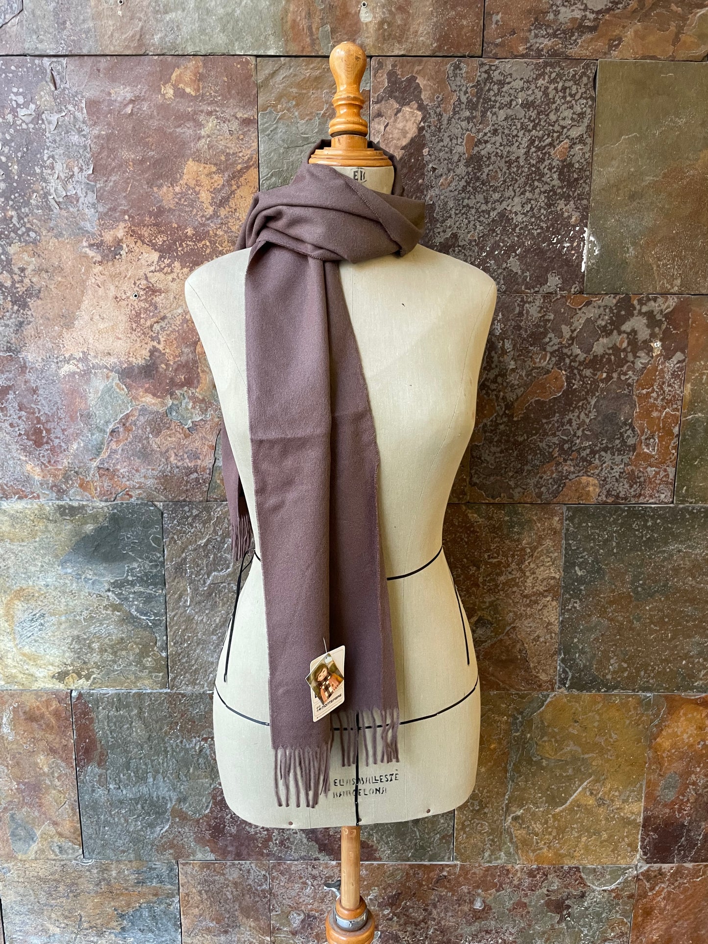Bufanda vintage en varios colores 30 x 155 cm - SALLARÉS DEU