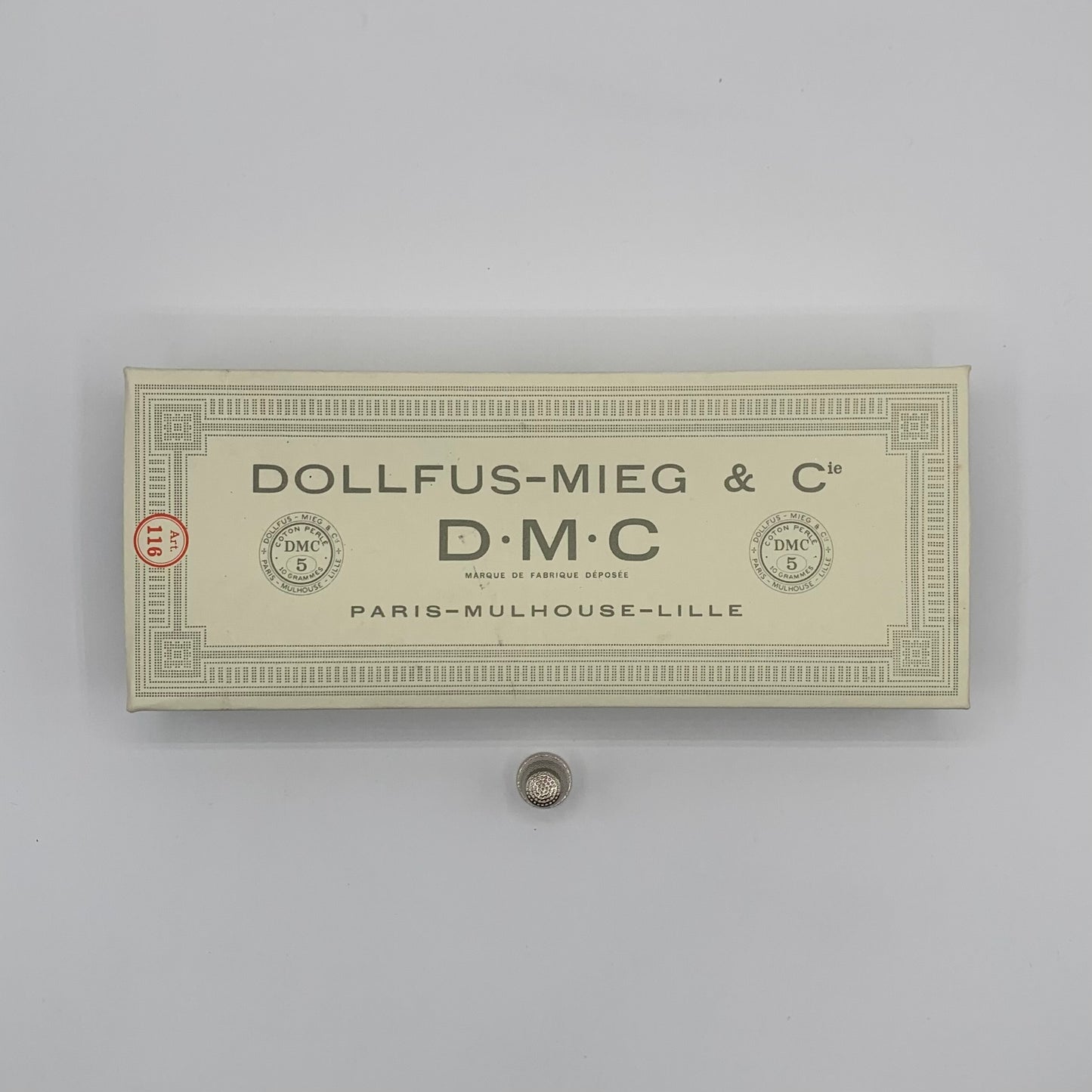 Caja de ovillos perlé Nº 5 (336) - 100% Algodón DMC
