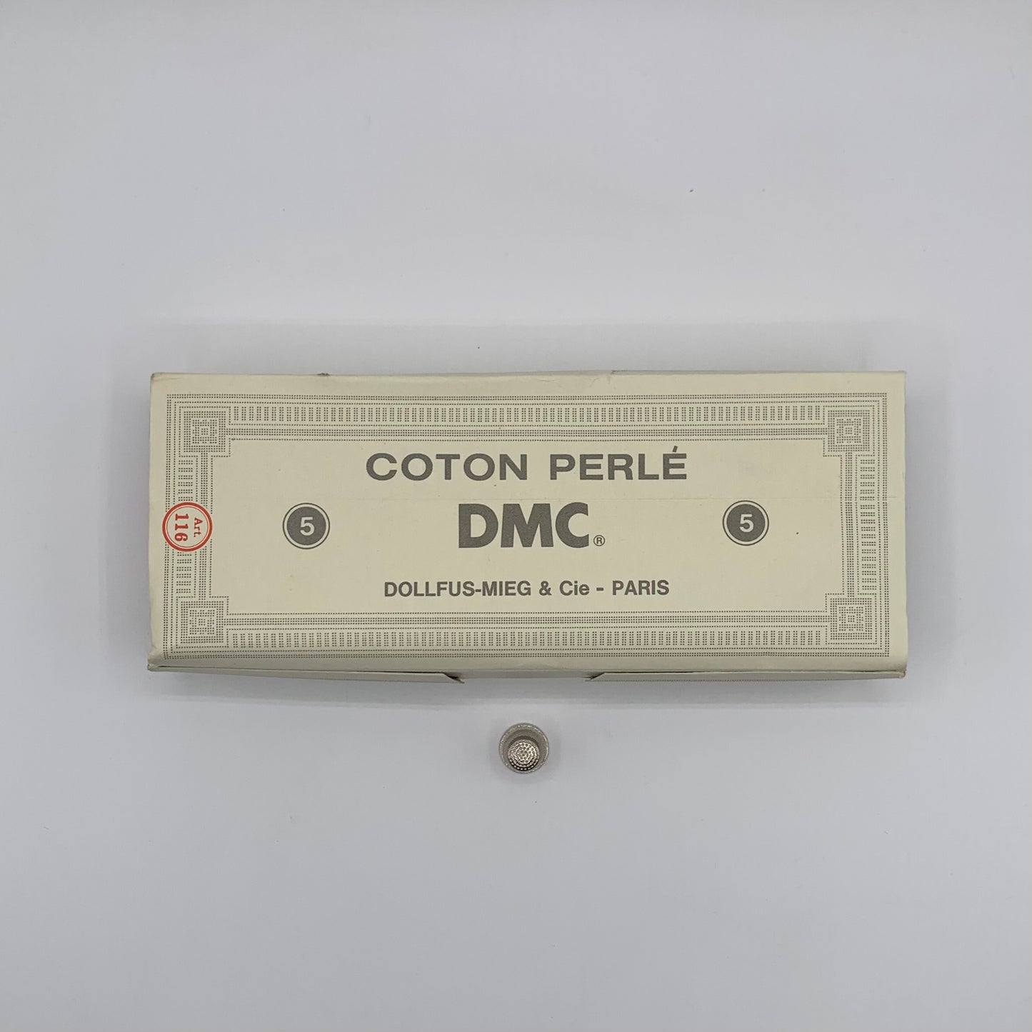 Caja de ovillos perlé Nº 5 (776) - 100% Algodón DMC