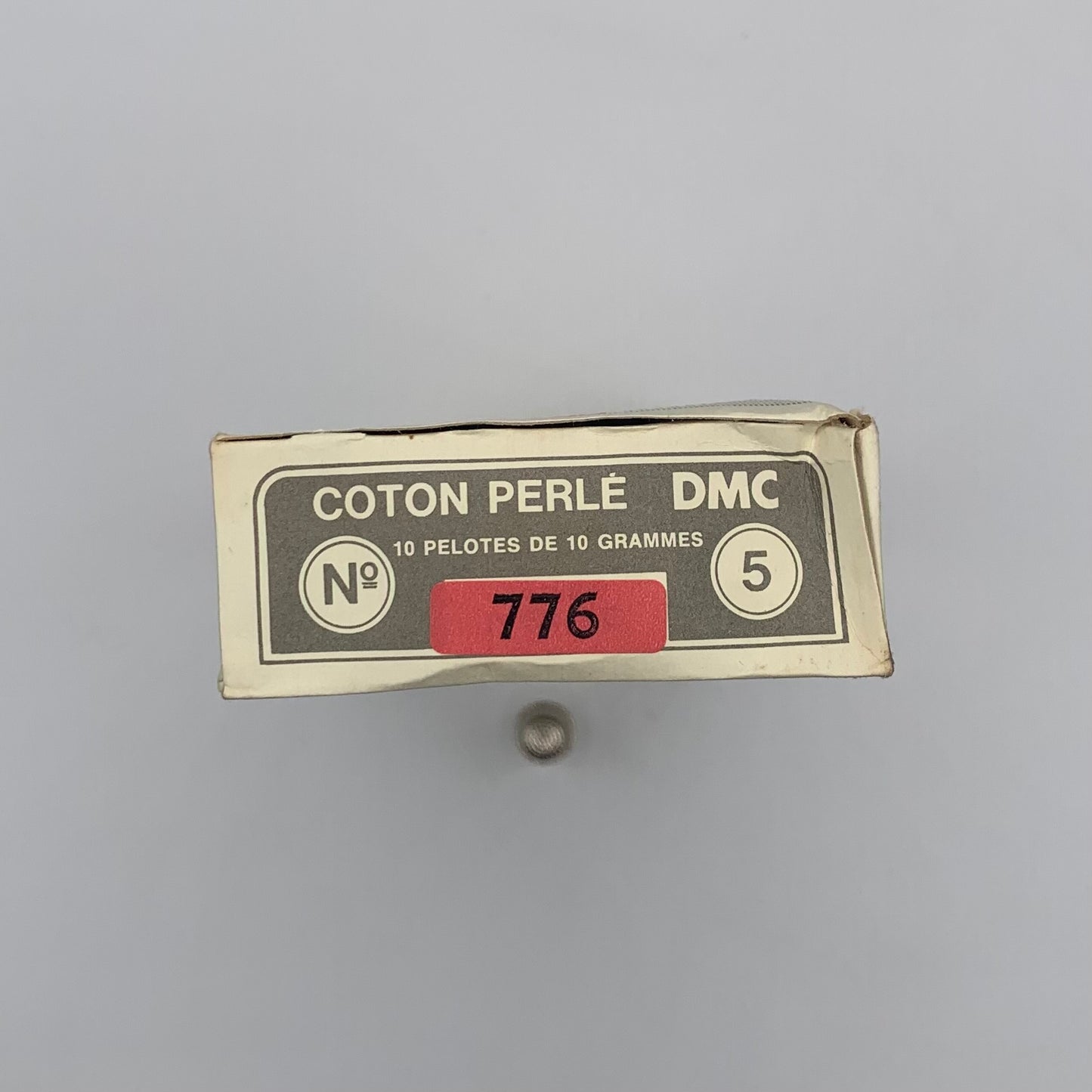 Caja de ovillos perlé Nº 5 (776) - 100% Algodón DMC