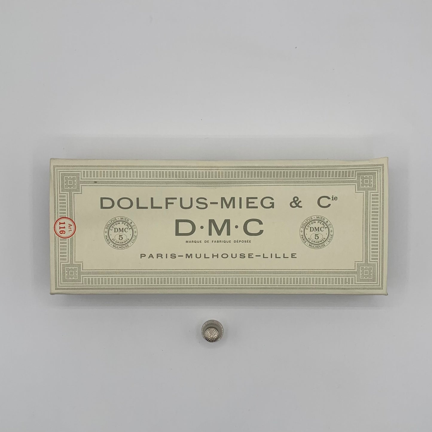 Caja de ovillos perlé Nº 5 (902) - 100% Algodón DMC