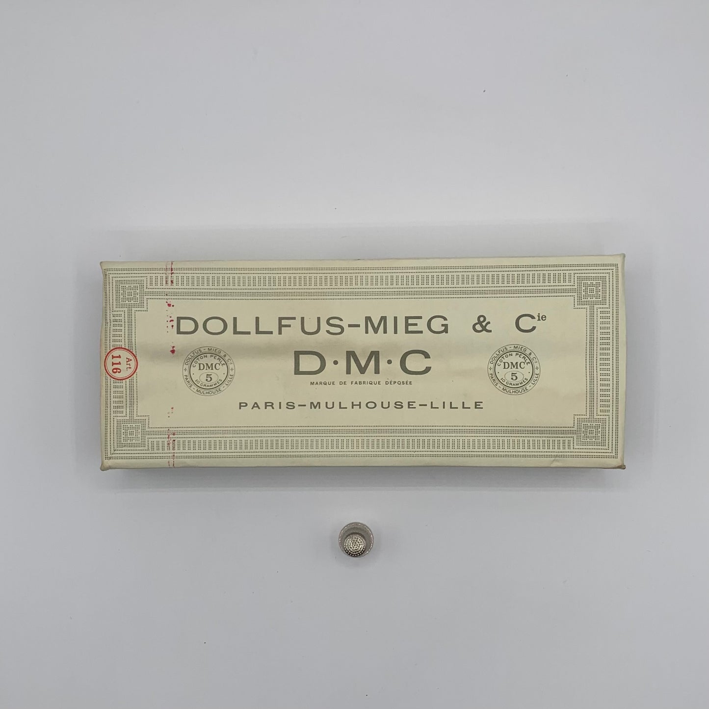 Caja de ovillos perlé Nº 5 (905) - 100% Algodón DMC