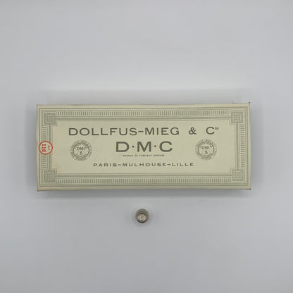 Caja de ovillos perlé Nº 5 (938) - 100% Algodón DMC