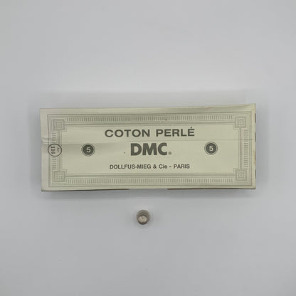Caja de ovillos perlé Nº 5 (BLANC 5200) - 100% Algodón DMC