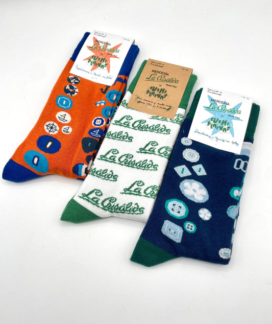 Calcetines de algodón "La Crisálida x Cuchiflainas" *Edición limitada*