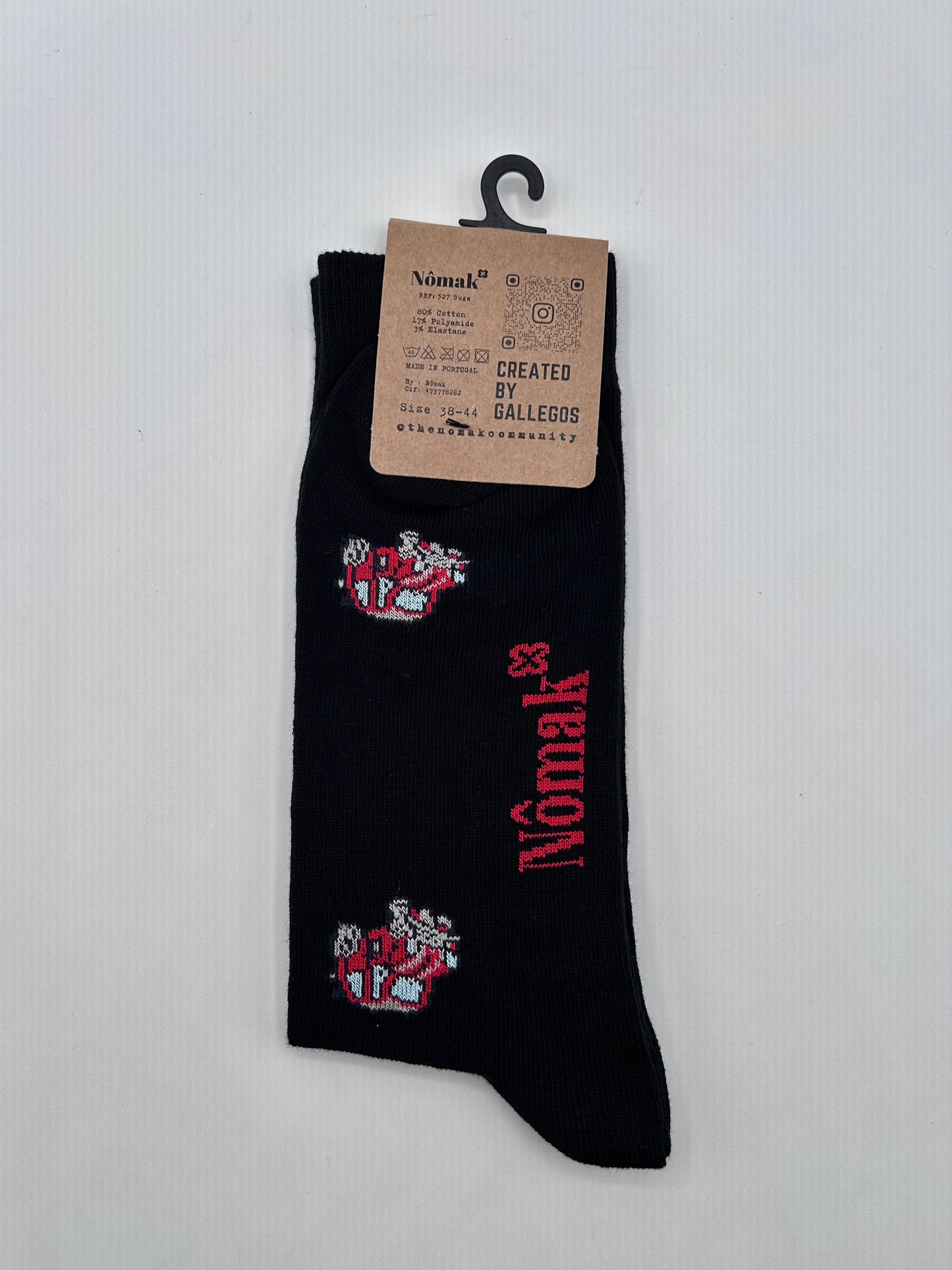 Calcetines de algodón "NÔMAK" WE SOCKS / Created By Gallegos