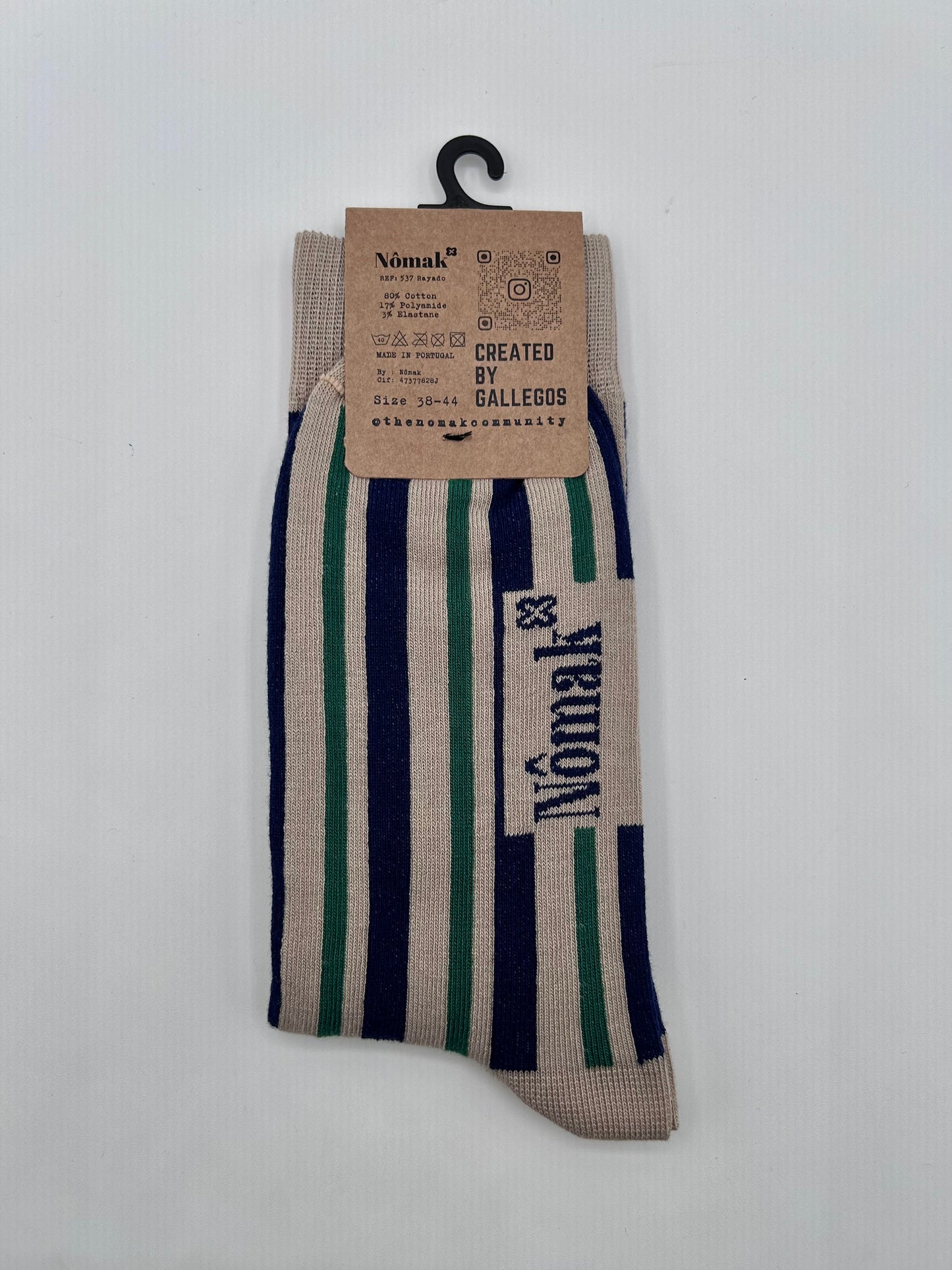 Calcetines de algodón "NÔMAK" WE SOCKS / Created By Gallegos