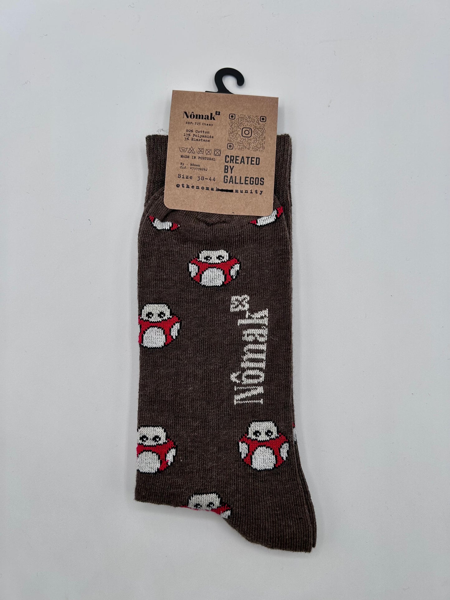 Calcetines de algodón "NÔMAK" WE SOCKS / Created By Gallegos