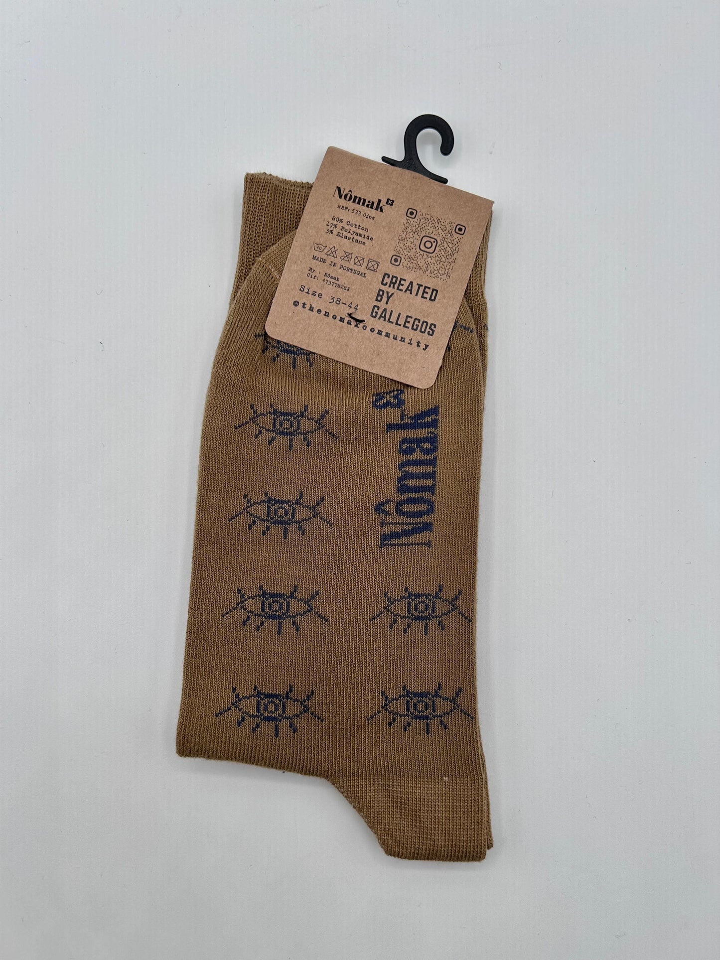 Calcetines de algodón "NÔMAK" WE SOCKS / Created By Gallegos