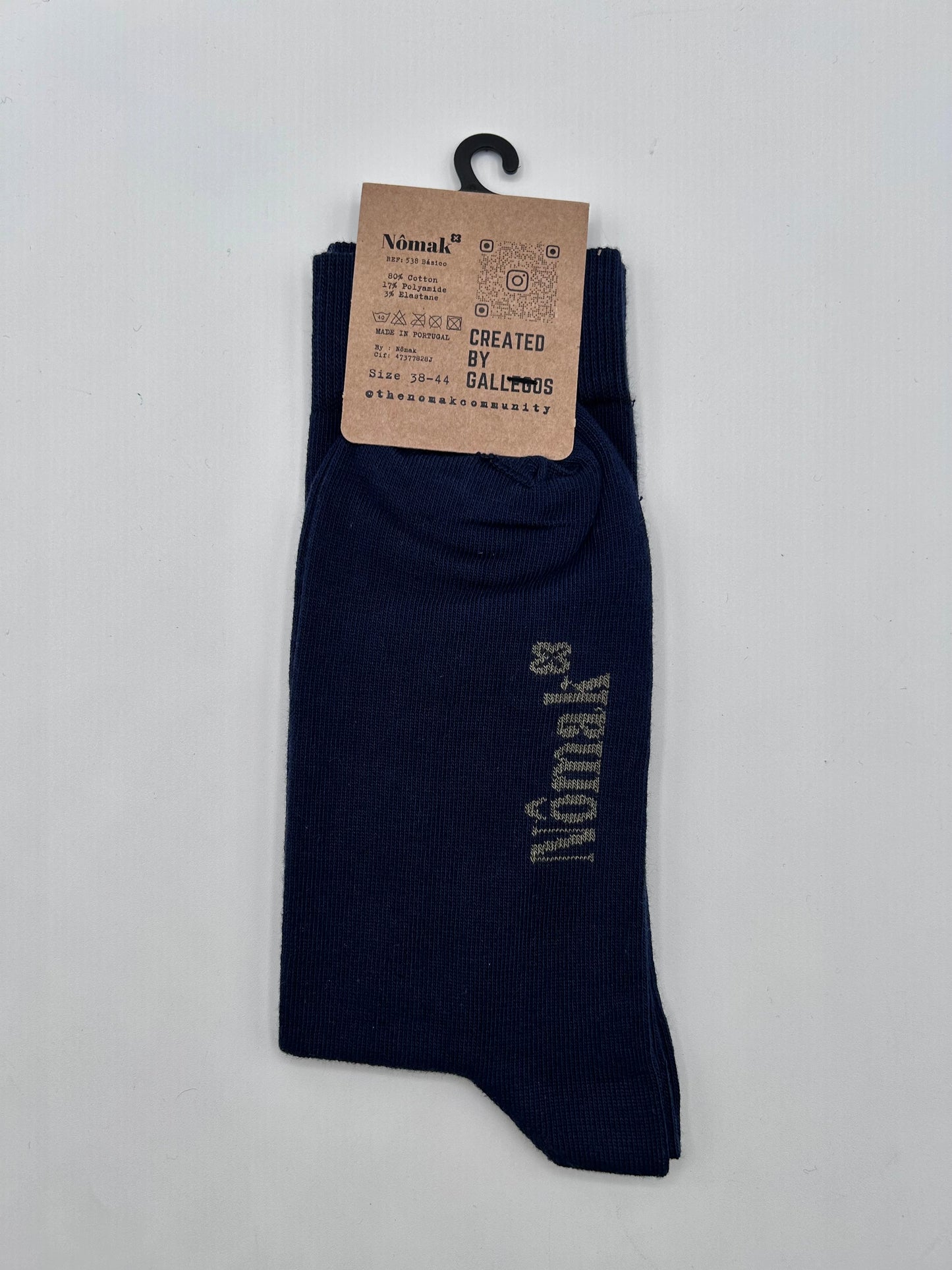 Calcetines de algodón "NÔMAK" WE SOCKS / Created By Gallegos