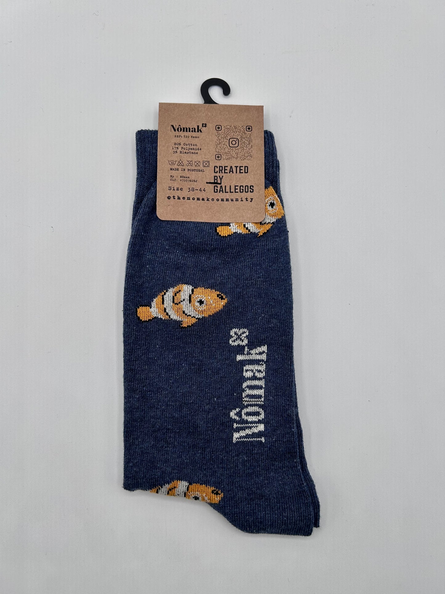 Calcetines de algodón "NÔMAK" WE SOCKS / Created By Gallegos