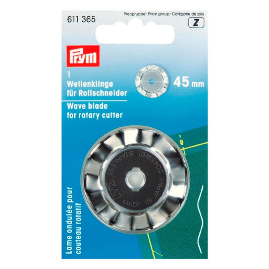 Recambio cuchilla de corte ondulada 45mm PRYM