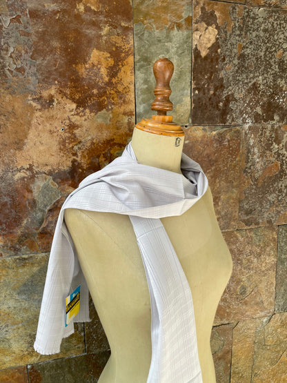 Foulard vintage años 70 en tonos grises TEXSCOTT