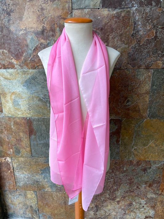 Foulard vintage italiano en tonos rosa DOMINGUEZ