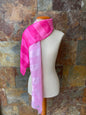 Foulard vintage italiano en tonos rosa y fucsia GAL-LUS