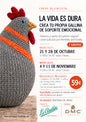 Taller teje tu GALLINA para soporte emocional
