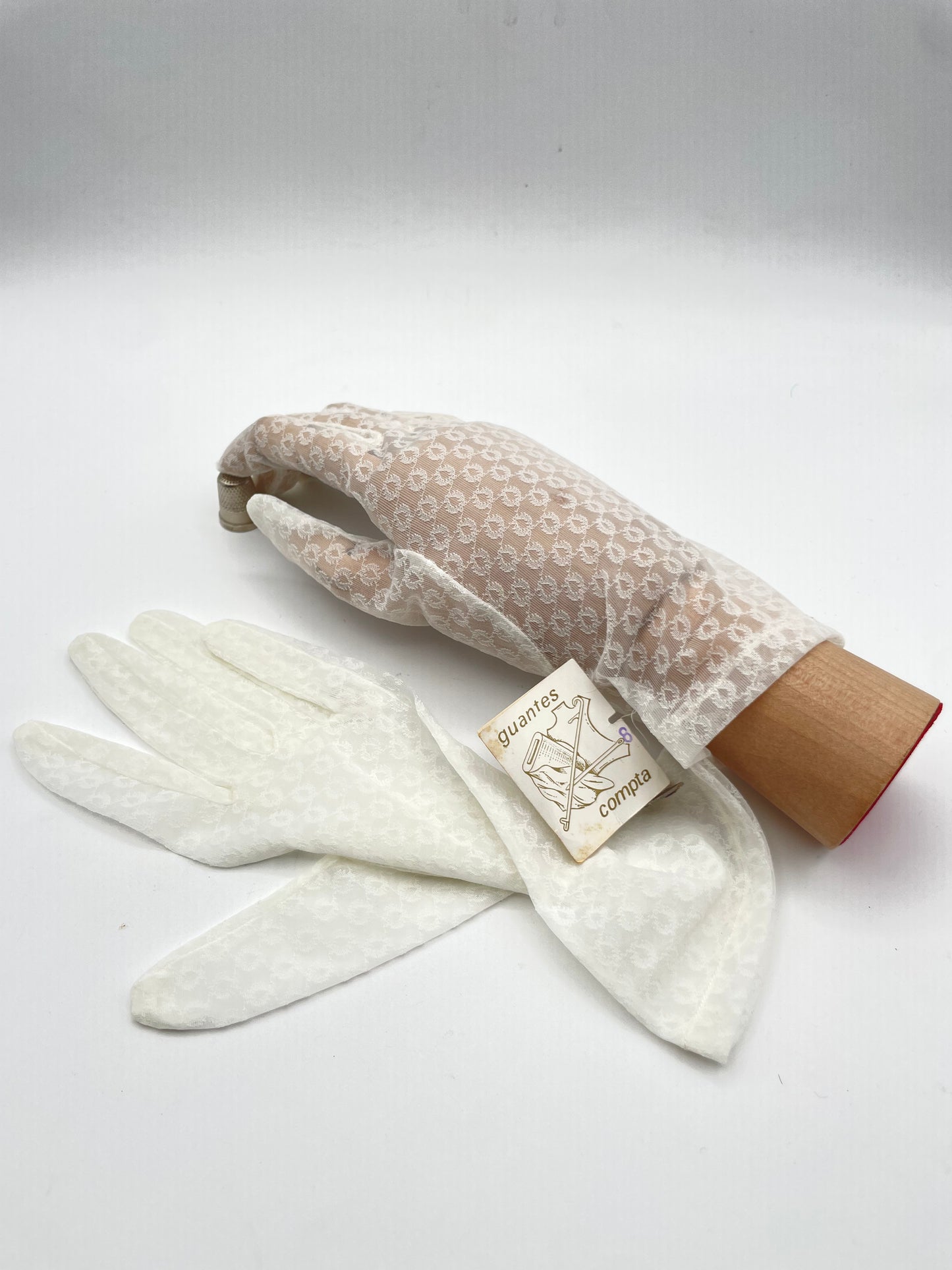 Guantes vintage de ceremonia