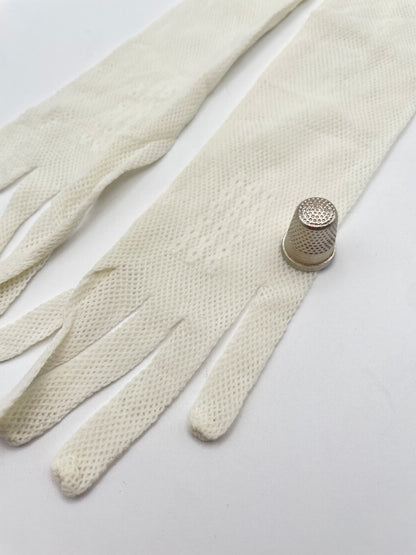 Guantes vintage de ceremonia
