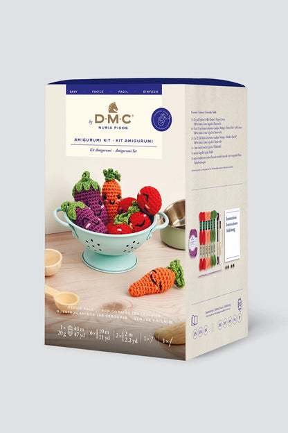Kit amigurumi "Amigos vegetarianos" By Nuria Picos