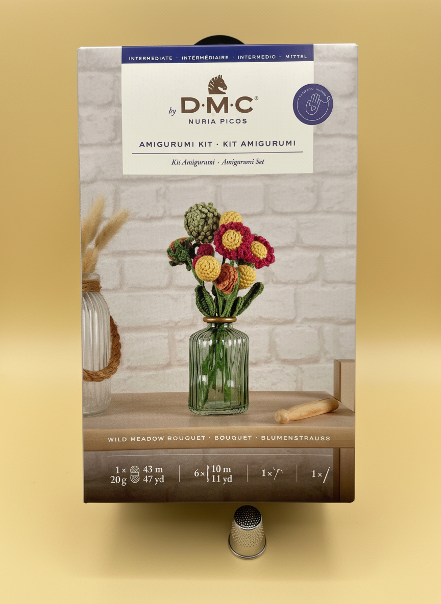 Kit amigurumi "Bouquet de flores" DMC