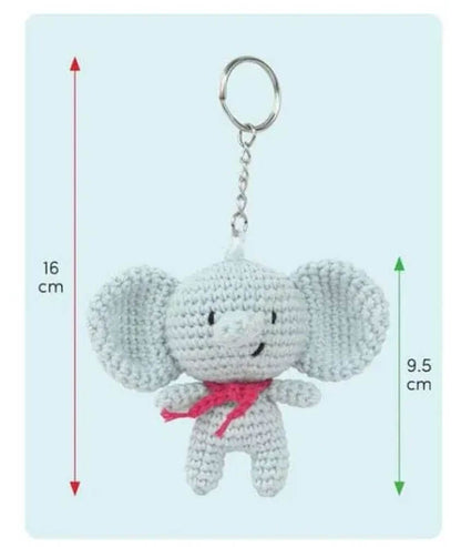 Kit amigurumi "Eli la elefanta"