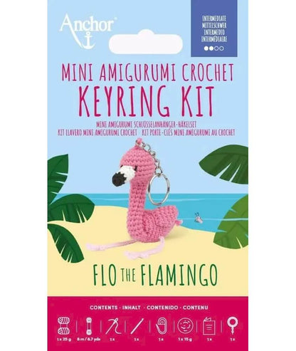 Kit amigurumi "Flo el flamenco"