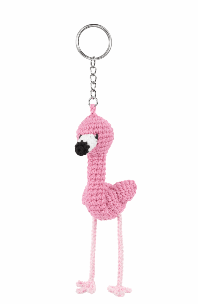 Kit amigurumi "Flo el flamenco"