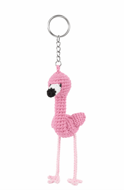 Kit amigurumi "Flo el flamenco"