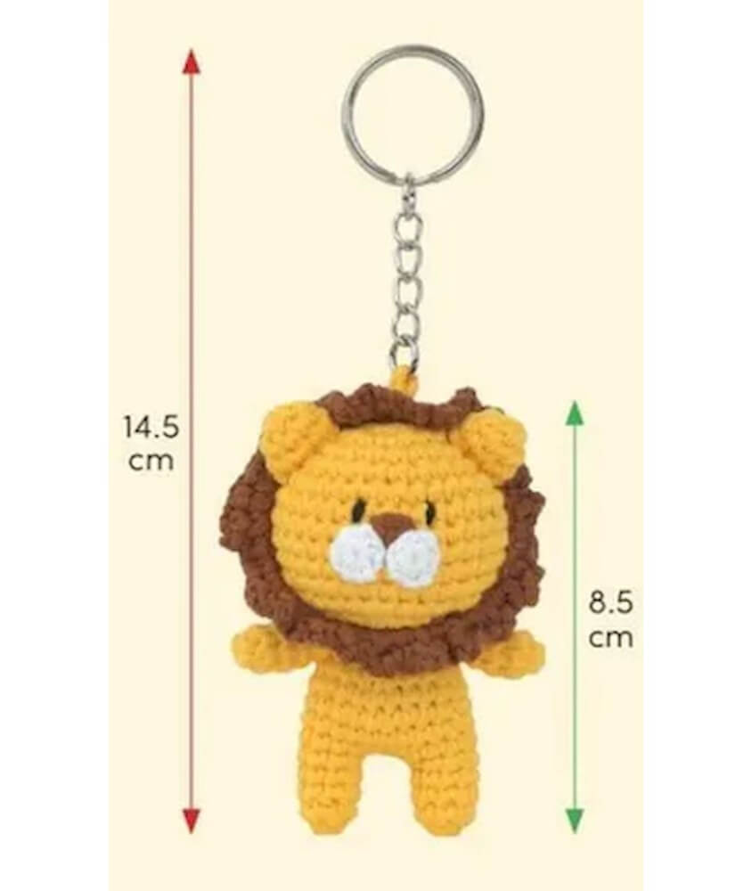 Kit amigurumi "Levi el león"