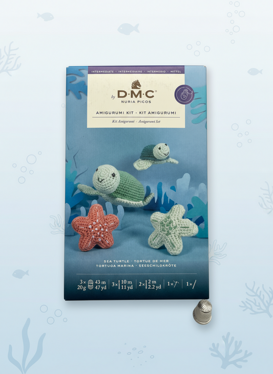 Kit amigurumi "Tortuga marina" DMC