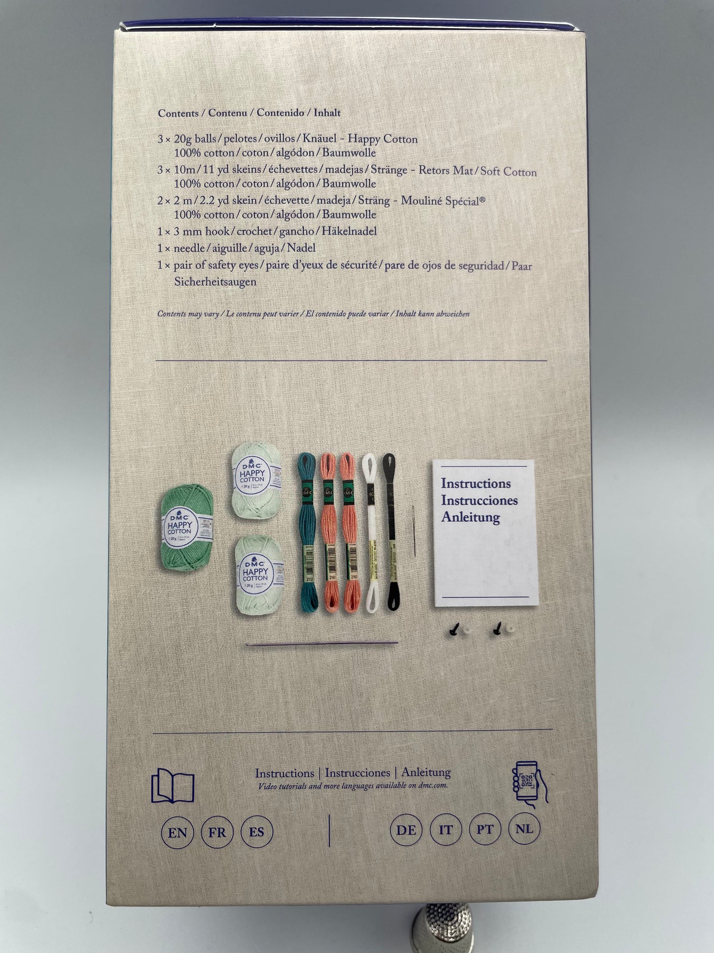 Kit amigurumi "Tortuga marina" DMC