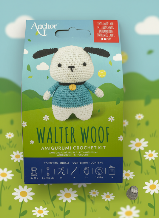 Kit amigurumi "Walter el perrito" ANCHOR
