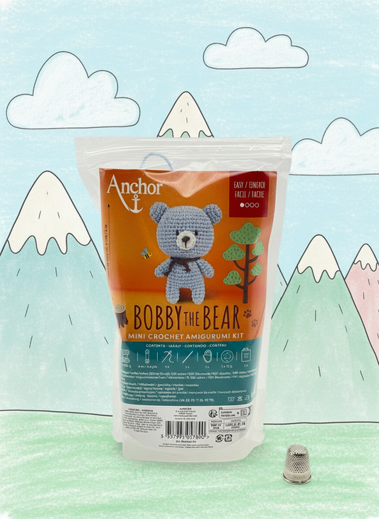 Kit amigurumi "Bobby el oso" ANCHOR