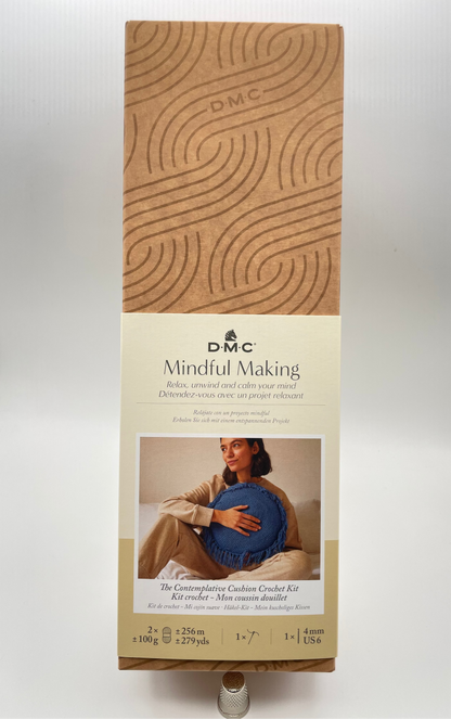 Kit crochet "Mi cojín suave" DMC