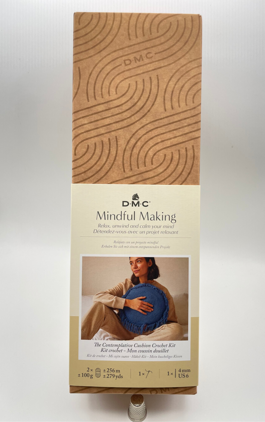 Kit crochet "Mi cojín suave" DMC